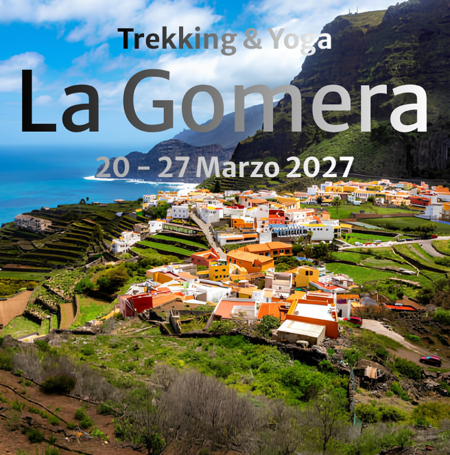 yoga e trekking a La Gomera, seconda isola più piccola delle Canarie, Spagna, dal 20 al 27 marzo 2027